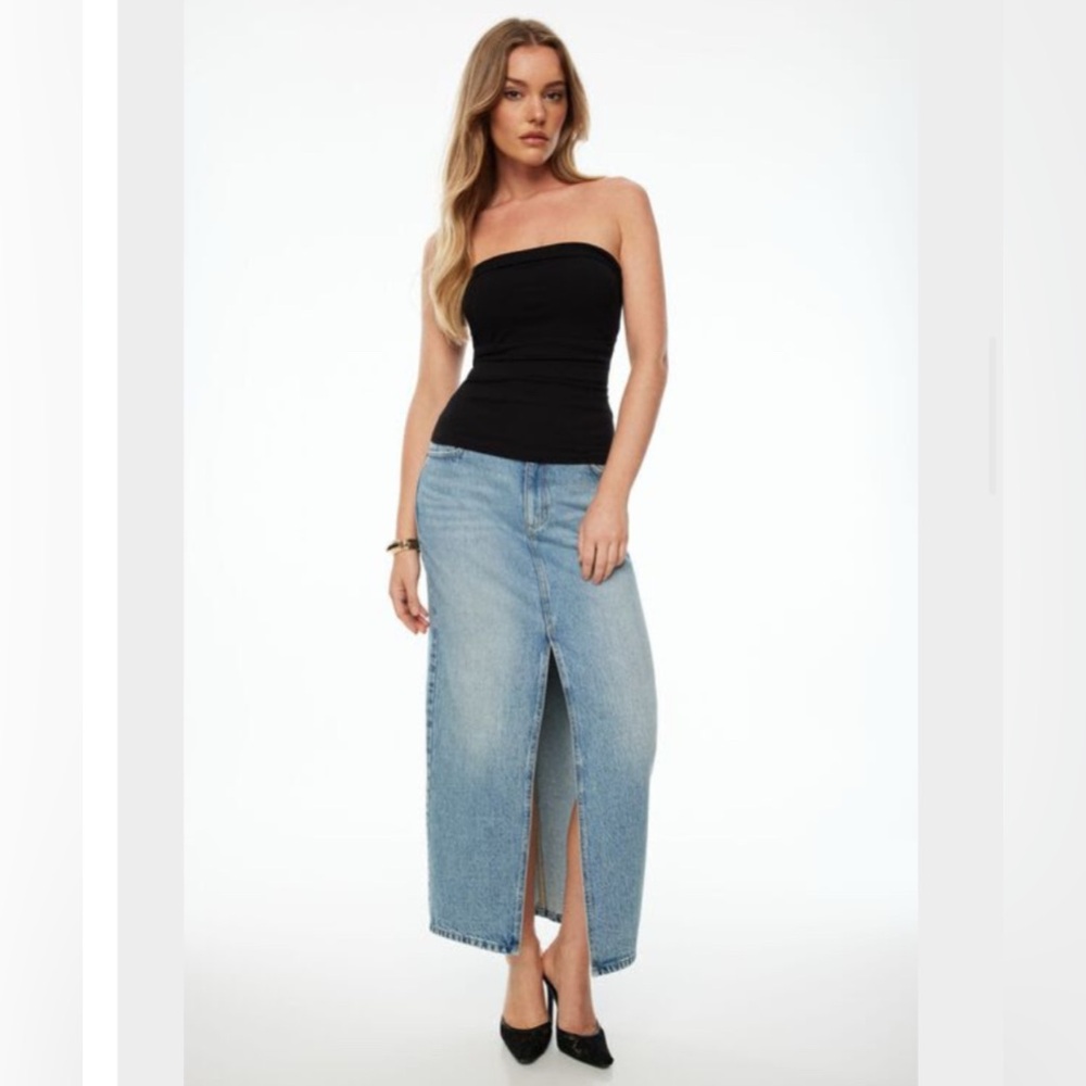 BNWT Dynamite Denim Maxi Skirt